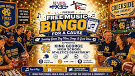 FREE Music Bingo For A Cause - Supporting KG HS