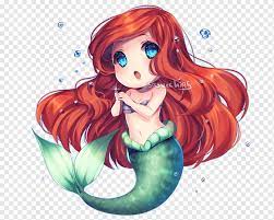 Maybe you would like to learn more about one of these? Ariel Youtube Chibi Drawing Art Ariel Disney Princess Fictional Character Little Mermaid Png Pngwing