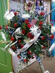 Same day delivery to miami, ok and surrounding areas. A Funeral Spray For A Veteran We Do Lots Of Work For The Elks Club And Marine Corps Funeral Arrangements Funeral Flowers Flower Arrangements