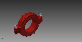 5 Victaulic 77 Coupling 3d Cad Model Library Grabcad