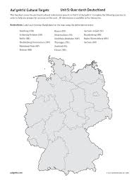 Die weiteren nachbarländer deutschlands sind polen im nordosten, tschechien im osten, österreich im südosten, die schweiz im süden, frankreich im südwesten, luxemburg und belgien im westen und die niederlande im nordwesten. Unit 5 Quer Durch Deutschland Auf Geht S Cultural Targets