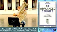 GIONANIDIS: 24 Advanced Studies for tuba | ✥No.6✥ | Javier ...