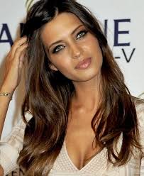 Sara Carbonero cabello Ombre Highlights Hair