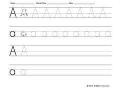 The spruce / lisa fasol the printable alphabet flashcards below are going to help your child learn their letters i. Letter Worksheets For Tracing And Writing