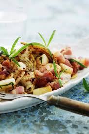 Gebratener Dorsch Mit Bacon Und Schwarzwurzeln Schwarzwurzel Rezepte Dorsch