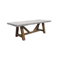 Mimosa Cement Nebraska Dining Table Dining Table Cement Table Bbq Table