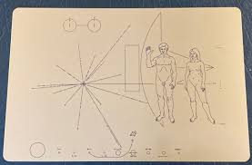 Image result for pioneer plaque