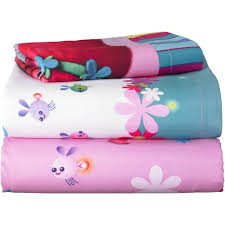 Dreamworks trolls show me a smile full comforter and sheet set 4.6 out of 5 stars6 $92.82$92.82. Trolls Kids Super Soft Microfiber Bedding Sheet Set Pink Walmart Com Walmart Com