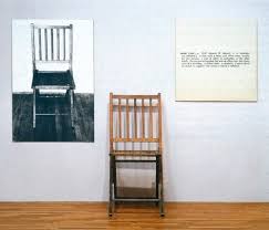 Joseph Kosuth Joseph Kosuth Art Chair Conceptual Art