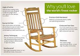Maybe you would like to learn more about one of these? Frontera Furniture Worlds Finest Wooden Outdoor Rocking Chair Natural Rocking Chairs Patio Lawn Garden Rayvoltbike Com