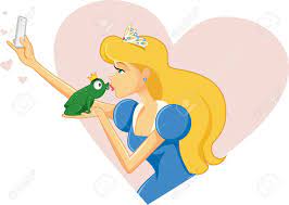 Maybe you would like to learn more about one of these? Princess Taking Selfie And Kissing Frog Vector Royalty Free Cliparts Vectors And Stock Illustration Image 59644156