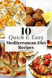 Short On Time You Can Still Eat Well With These Easy Mediterrane Easy Mediterranean Diet Recipes Easy Mediterranean Recipes Mediterranean Diet Recipes Dinners