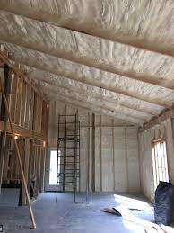 Maybe you would like to learn more about one of these? Closed Cell Spray Foam Insulation In Our Pole Barn Home Pole Barn Homes Pole Barn House Plans Barn House