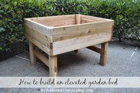 How To Build An Elevated Garden With Images Raised Garden Bed Plans Diy Raised Garden Raised Garden Beds Diy