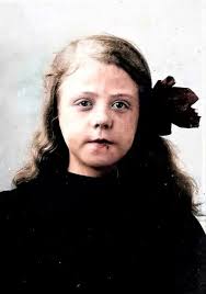 Violet Beckett (1903-1909) at Dr.Barnados Child Home aged 6 in 1909. Violet  was born in 1903 at Wandsworth, London and at the age of six came into  Barnardo's care with her sisters