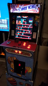 They took the actual measurements from an original nintendo cab and detailed all the specs. 1up Donkey Kong Arcade1up