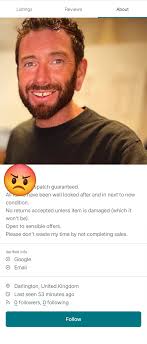 RIP Ozzy.. Within hours of the news breaking you get scummy sellers like  this, pricing a grubby fingerprint covered record with at least 1 visible  scratch as "never played" 🤦🏻‍♂️