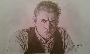 Jude Law as Jerome Eugene Morrow in Gattaca by NHeni91