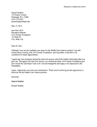 When composing an official or company letter, discussion style as well as layout is essential making a great initial impact. 26 Printable Rejection Letter Sample Forms And Templates Fillable Samples In Pdf Word To Download Pdffiller