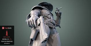 Pin On Overwatch Jesse Mccree 3d Model