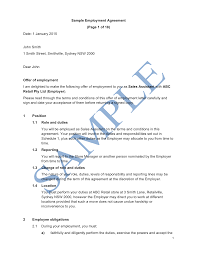 The employment act provides minimum terms and conditions (mostly of monetary all local and foreign employees who have entered into a contract of service with an employer shall be entitled to receive minimum wages. Part Time Employment Agreement Long Form Free Template Sample Lawpath
