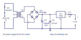 Hard wired smoke detector (british standard building code requires hard wired smoke alarms for new construction) () (should. Simple Fire Alarm Circuit Using Ldr