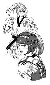 The Sunlight Garden Taekwondo Girl Karate Martial Arts Martial Arts Girl