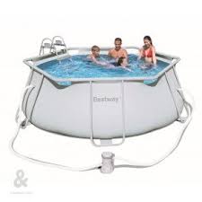 Piscina Desmontable Bestway Steel Pro 330x102cm Con Depuradora Cartucho Para 2 006 Litros Hora Incluye Escalera De 6 790 Litros Piscinas Depuradora Piscina