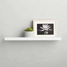 Umbra White Simple Ledge Wall Shelf White Wall Shelves Small Wall Shelf Wall Shelves
