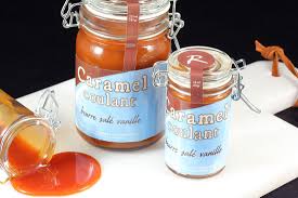 Pot De Caramel Au Beurre Sale Vanille Patisserie Chocolaterie Raffin