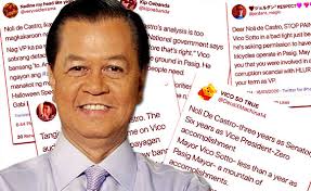 Add noli de castro to 'my astro'. Watch Ambag Mo Manakot Ng Bata Pag Holloween Netizens Bash Noli De Castro For Putting Down Vico Sotto