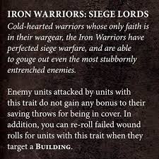 Tails of iron is an action rpg developed by odd bug studio and published by united label and ci games. Codex Review Chaos Space Marines Iron Warriors Frontline Gaming