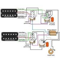 Here are the relative color codes for brands.you can find wiring diagrams galore at seymourduncan.com or emg.com.just match the number of pickups and controls and look up your diagram. Guitar Bass Wiring Diagrams Resources Guitarelectronics Com