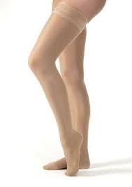 Women S Ultrasheer 15 20 Mmhg Thigh High Support Sock With Silicone Dotted Top Band Size Medium Color Classic Support Socks Thigh Highs Thigh High Stockings
