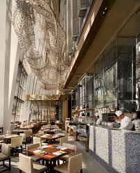 You are able to watch the professional chefs cooking a variety of meats and seafood over the open charcoal grillas well as a korean cuisine reinterpreted in park hyatt style. Banquet In Style Joelle Magazine Luxury Bar Luxury Bar Design Open Kitchen Restaurant