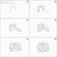 How To Draw A Pretzel Drawings Doodle Lettering Drawing Tutorial