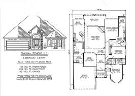 2201 2800 1 Story 3 Bedroom 2 1 2 Bathroom 1 Dining Room 1 Family Room 1 Breakfast 1 Study 2 Car Garage House Plans