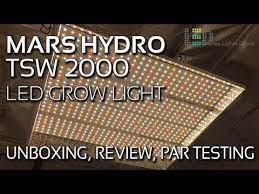 Maybe you would like to learn more about one of these? Mars Hydro Tsw 2000 Led Grow Light Unboxing Review Par Testing Youtube
