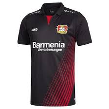 You can also get other teams dream league soccer kits and logos and change kits and logos very. The Bayer Leverkusen 17 18 Home Kit Introduces A Clean Design In Black And Red Made By Jako Jersey Design Football Shirts Team Wear