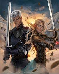 Aelin And Rowan Throne Of Glass Fanart Throne Of Glass Throne Of Glass Books