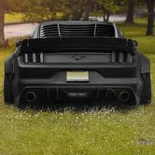 Blacked Out Mustang Muscle Cars Custom Muscle Cars Ford Mustang