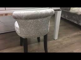 Maybe you would like to learn more about one of these? Youtube Dressing Chair Dressing Table Chair Crushed Velvet