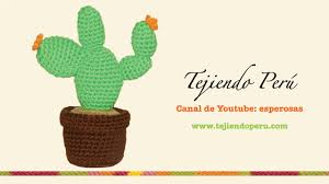 Subido por inmamt montero torres 12/02/2019. Cactus Nopal Tejido En Crochet Amigurumi Youtube