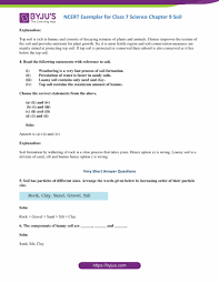 Start studying soil formation worksheet. Ncert Exemplar Solutions For Class 7 Science Chapter 9 Soil