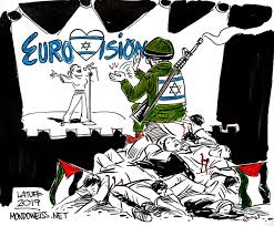 To create the state of israel, zionist forces attacked major palestinian cities and destroyed some 530 villages. Carlos Latuff On Twitter Eurovision Israel Entertaining War Criminals Cartoon Mondoweiss Eurovision Palestine Gaza