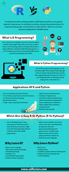 R Vs Python Data Science Programing Software Analysis