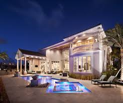 toll brothers pool dusk mediterranean homes exterior dream house exterior design your own home
