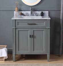 We thought the backsplash made the sink scream look! Modern 30 Tennant Brand Durand Bathroom Sink Vanity With Backsplash And Color Options