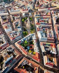 Viyana Kus Bakisi Aerial Photography City Vienna Vienna Hotel