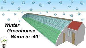 Ultimate Winter Greenhouse for -40' - YouTube